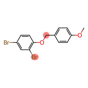 2,4-Dibromo-1-[(4-methoxyphenyl)methoxy]benzene