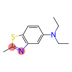 Benzothiazole, 5-(diethylamino)-2-methyl- (7CI)