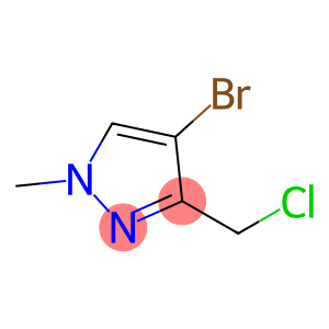 1H-Pyrazole, 4-bromo-3-(chloromethyl)-1-methyl-