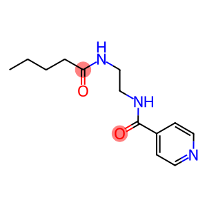N-[2-(pentanoylamino)ethyl]isonicotinamide