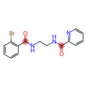 N-{2-[(2-bromobenzoyl)amino]ethyl}-2-pyridinecarboxamide