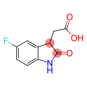 2-(5-Fluoro-2-oxo-2,3-dihydro-1H-indol-3-yl)acetic acid