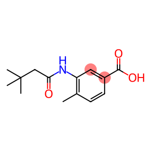 3-[(3,3-Dimethylbutanoyl)amino]-4-methylbenzoic acid