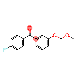 Methanone, (4-fluorophenyl)[3-(methoxymethoxy)phenyl]-