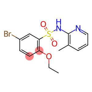 5-bromo-2-ethoxy-N-(3-methyl-2-pyridinyl)benzenesulfonamide