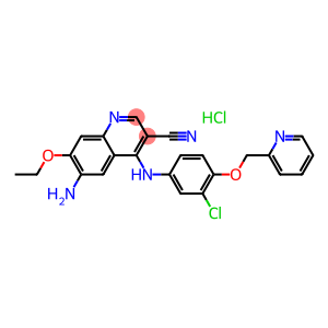 6-AMino-4-((3-chloro-4-(pyridin-2-ylMethoxy)phenyl)aMino)-7-ethoxyquinoline-3-carbonitrile (Hydrochloride)