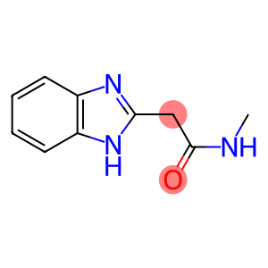 1H-Benzimidazole-2-acetamide,N-methyl-(9CI)
