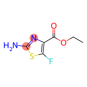 4-Thiazolecarboxylic acid, 2-amino-5-fluoro-, ethyl ester