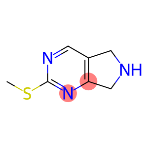 2-(methylthio)-6,7-dihydro-5H-pyrrolo[3,4-d]pyrimidine