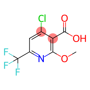 4-Chloro-2-methoxy-6-(trifluoromethyl)-3-pyridinec