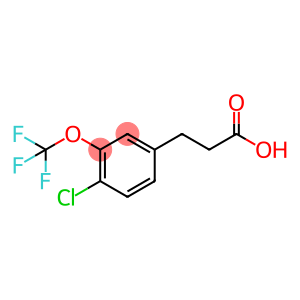 Benzenepropanoic acid, 4-chloro-3-(trifluoromethoxy)-