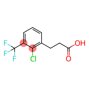 3-[2-CHLORO-3-(TRIFLUOROMETHYL)PHENYL]PROPIONIC ACID