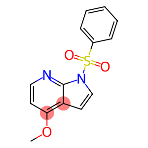 4-甲氧基-1-(苯磺酰基)-1H-吡咯并[2,3-b]吡啶