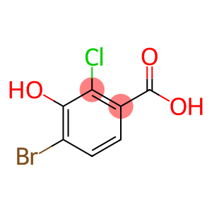 4-溴-2-氯-3-羟基苯甲酸