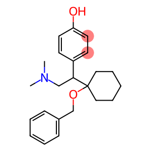 Phenol, 4-[2-(dimethylamino)-1-[1-(phenylmethoxy)cyclohexyl]ethyl]-