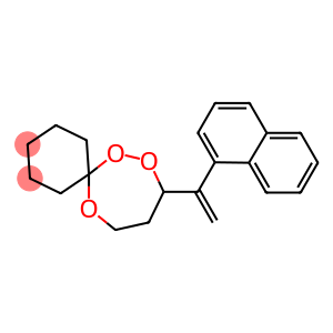 7,8,12-Trioxaspiro[5.6]dodecane,  9-[1-(1-naphthalenyl)ethenyl]-