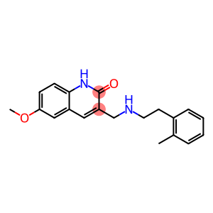 6-METHOXY-3-[(2-O-TOLYL-ETHYLAMINO)-METHYL]-1H-QUINOLIN-2-ONE