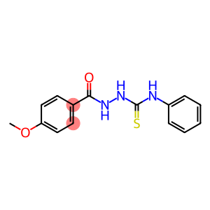 Benzoic acid, 4-methoxy-, 2-[(phenylamino)thioxomethyl]hydrazide