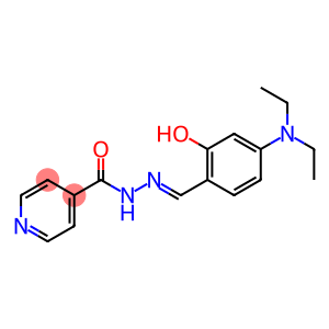 N'-[4-(diethylamino)-2-hydroxybenzylidene]isonicotinohydrazide