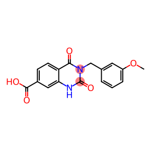 3-(3-Methoxybenzyl)-2,4-dioxo-1,2,3,4-tetrahydroquinazoline-7-carboxylic acid