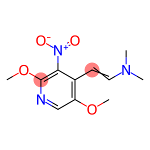 2,5-Dimethoxy-4-[2-(dimethylamino)ethenyl]-3-nitropyridine