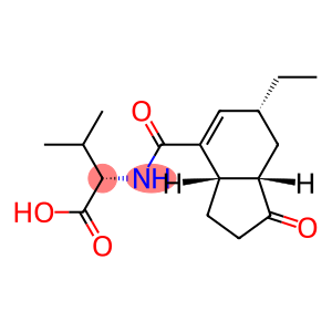 N-[[(3aS)-6α-Ethyl-2,3,3aβ,6,7,7aβ-hexahydro-1-oxo-1H-indene-4-yl]carbonyl]-L-valine