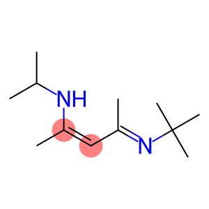 2-Penten-2-amine,  4-[(1,1-dimethylethyl)imino]-N-(1-methylethyl)-