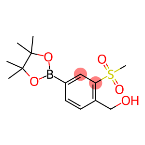 (2-(Methylsulfonyl)-4-(4,4,5,5-tetramethyl-1,3,2-dioxaborolan-2-yl)phenyl)methanol