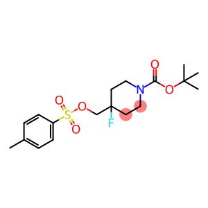 tert-butyl 4-fluoro-4-((tosyloxy)Methyl)piperidine-1-carboxylate