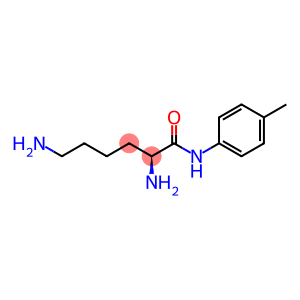 Hexanamide, 2,6-diamino-N-(4-methylphenyl)-, (2S)-