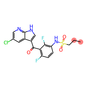 N-[3-[(5-氯-1H-吡咯并[2,3-B]吡啶-3-基)羰基]-2,4-二氟苯基]-1-丙磺酰胺