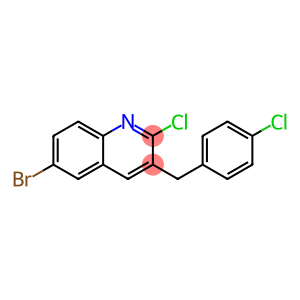 3-(4-chlorobenzyl)-6-bromo-2-chloroquinoline