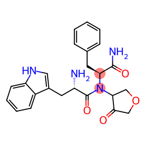 L-Phenylalaninamide, L-tryptophyl-N-(tetrahydro-4-oxo-3-furanyl)-