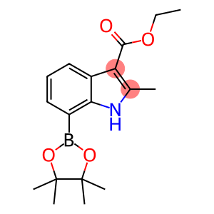 ETHYL 2-METHYL-7-(4,4,5,5-TETRAMETHYL-1,3,2-DIOXABOROLAN-2-YL)-1H-INDOLE-3-CARBOXYLATE