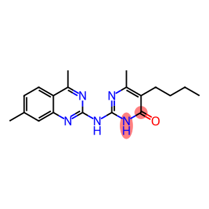 5-butyl-2-[(4,7-dimethylquinazolin-2-yl)amino]-6-methylpyrimidin-4(3H)-one