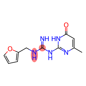 N-(2-呋喃甲基)-N'-(6-甲基-4-氧代-1,4-二氢嘧啶-2-基)胍