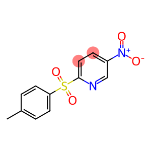 2-[(4-METHYLPHENYL)SULFONYL]-5-NITROPYRIDINE