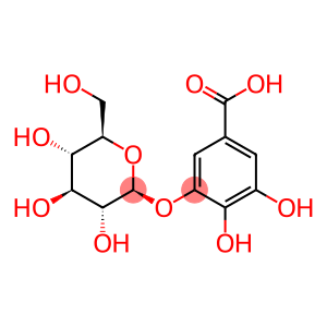 3,4-dihydroxy-5-(((2S,3R,4S,5S,6R)-3,4,5-trihydroxy-6-(hydroxymethyl)tetrahydro-2H-pyran-2-yl)oxy)benzoic acid