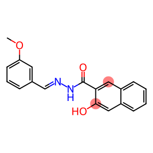 3-hydroxy-N'-(3-methoxybenzylidene)-2-naphthohydrazide