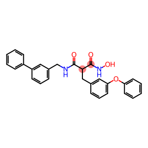Propanediamide, N1-([1,1'-biphenyl]-3-ylmethyl)-N3-hydroxy-2-[(3-phenoxyphenyl)methyl]-