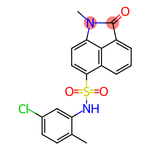 N-(5-chloro-2-methylphenyl)-1-methyl-2-oxo-1,2-dihydrobenzo[cd]indole-6-sulfonamide
