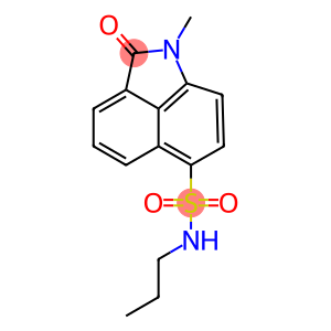 1-methyl-2-oxo-N-propyl-1,2-dihydrobenzo[cd]indole-6-sulfonamide