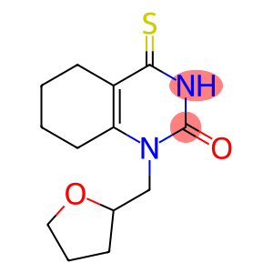 1-[(Oxolan-2-yl)methyl]-4-sulfanylidene-1,2,3,4,5,6,7,8-oCtahydroquinazolin-2-one