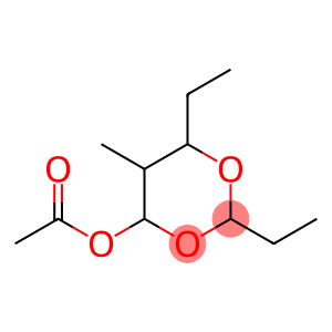 m-Dioxan-4-ol, 2,6-diethyl-5-methyl-, acetate