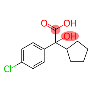 2-(4-氯苯基)-2-环戊基-2-羟基乙酸