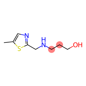 3-[(5-methyl-1,3-thiazol-2-yl)methylamino]propan-1-ol
