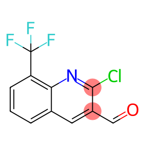 2-chloro-8-(trifluoromethyl)-3-Quinolinecarboxaldehyde
