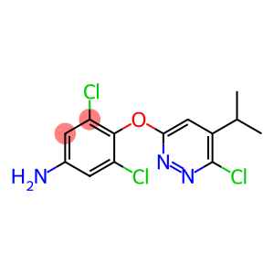 3,5-dichloro-4-((6-chloro-5-isopropylpyridazin-3-yl)oxy)aniline