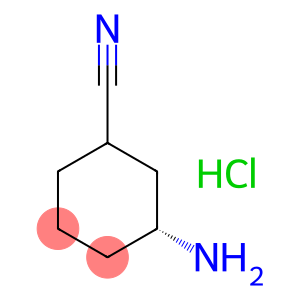 (1R,3R)-3-氨基环己烷-1-甲腈盐酸盐