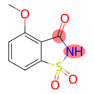 1,2-BENZISOTHIAZOL-3(2H)-ONE,4-METHOXY-,1,1-DIOXIDE